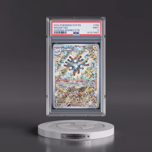 2024 Pokémon Svp EN-SV Black Star Promo #159 Magneton - Surging Sparks Elite Trainer Box (PSA 9 MINT