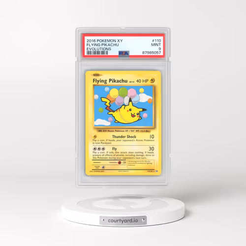 2016 Pokémon XY Evolutions #110 Flying Pikachu (PSA 9 MINT)