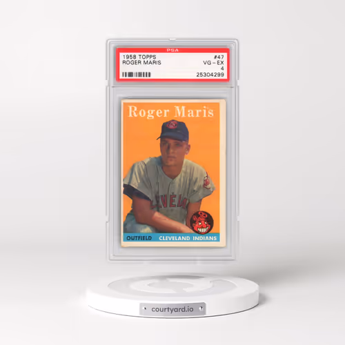 1958 Topps #47 Roger Maris (PSA 4 VG-EX)