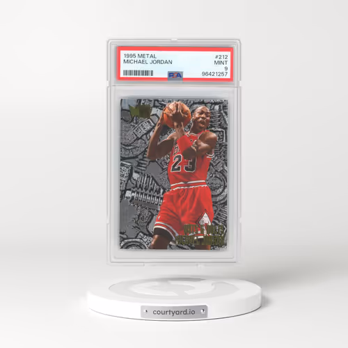 1995 Metal #212 Michael Jordan (PSA 9 MINT)