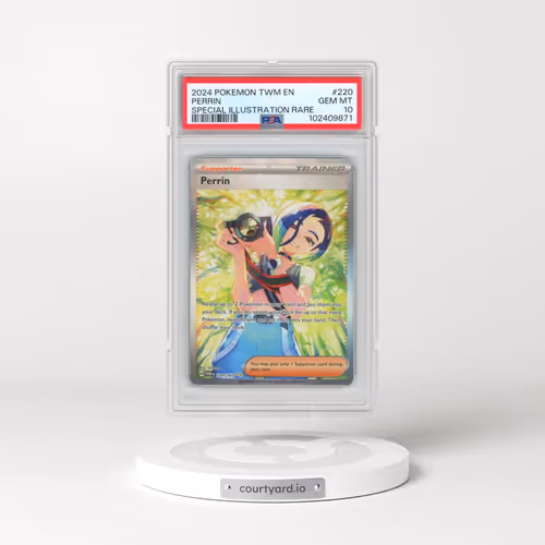 2024 Pokémon Twm EN-Twilight Masquerade #220 Perrin - Special Illustration Rare (PSA 10 GEM MINT)