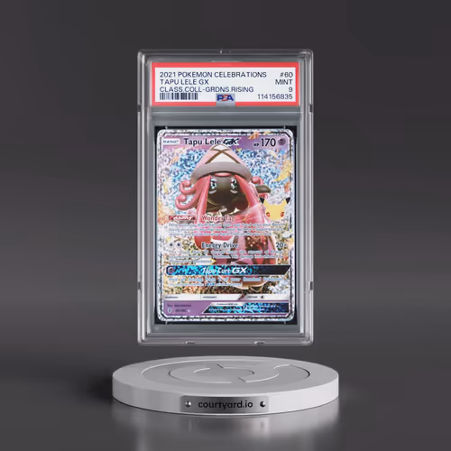 2021 Pokémon Celebrations Classic Collection #60 Tapu Lele GX - Holo (PSA 9 MINT)