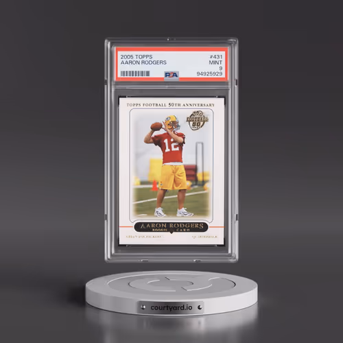 2005 Topps #431 Aaron Rodgers (PSA 9 MINT)