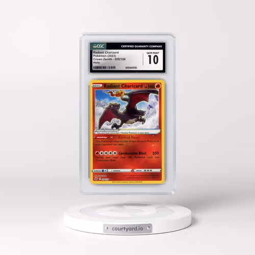 2022 Crown Zenith #020/159 Radiant Charizard - Holo (CGC 10 GEM MINT)