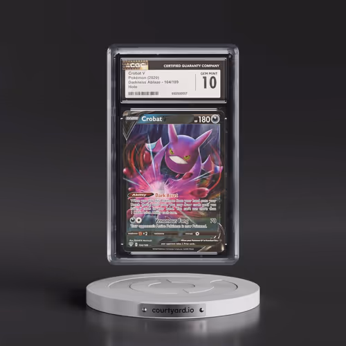 2020 Darkness Ablaze #104/189 Crobat V - Holo (CGC 10 GEM MINT)