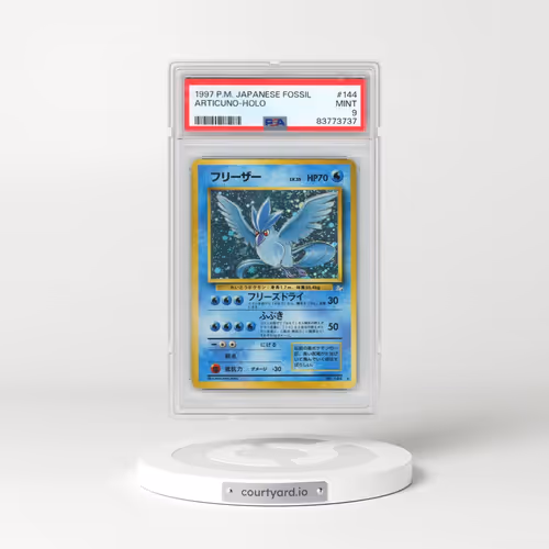 1997 Pokémon Fossil #144 Articuno - Holo (PSA 9 MINT)