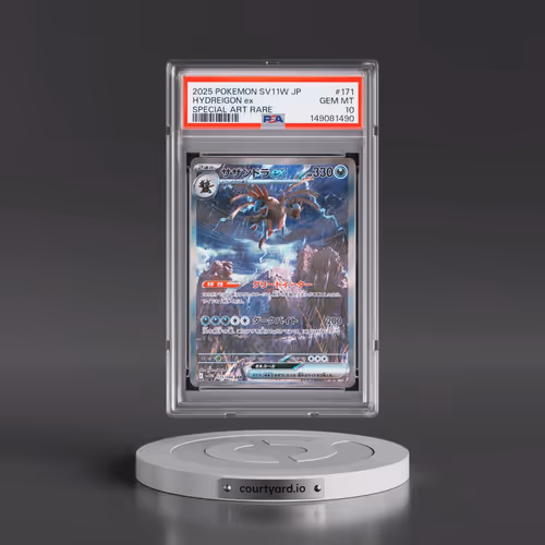2025 Pokémon Sv11w-White Flare #171 Hydreigon EX - Holo Special Art Rare (PSA 10 GEM MINT)