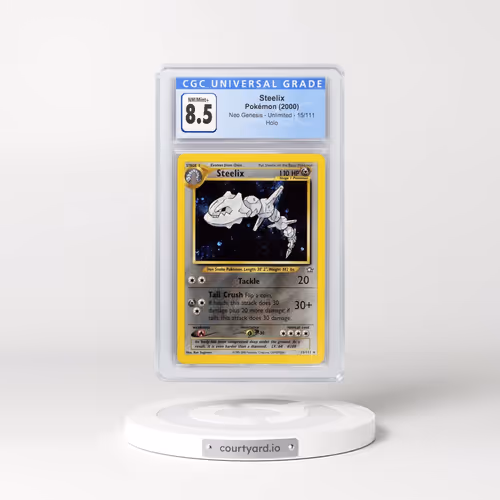 2000 Neo Genesis #15/111 Steelix - Holo (CGC 8.5 NM-MT+)