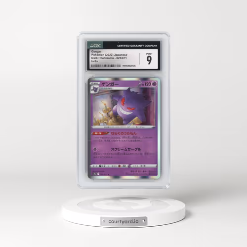 2021 Dark Phantasma #023/071 Gengar - Holo (CGC 9 MINT)