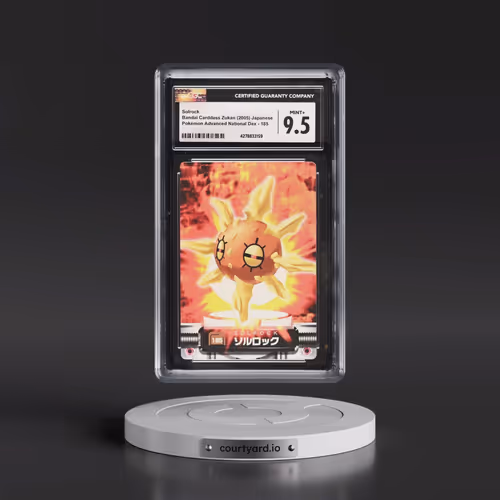 2003 Base Set (2005)(Bold Romanji Back) #185 Solrock (CGC 9.5 MINT+)