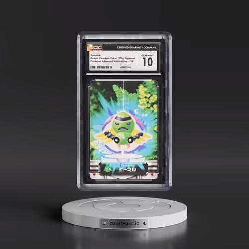 2003 Base Set (2005)(Bold Romanji Back) #114 Spinarak (CGC 10 GEM MINT)