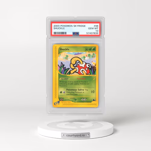 2003 Pokémon Skyridge #96 Shuckle (PSA 10 GEM MINT)