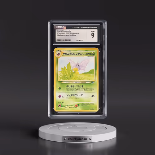 2001 Darkness, and to Light Light Venomoth (CGC 9 MINT)