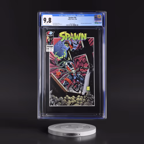 Spawn #18 CGC 9.8 White Pages (Image Comics, 2/94)