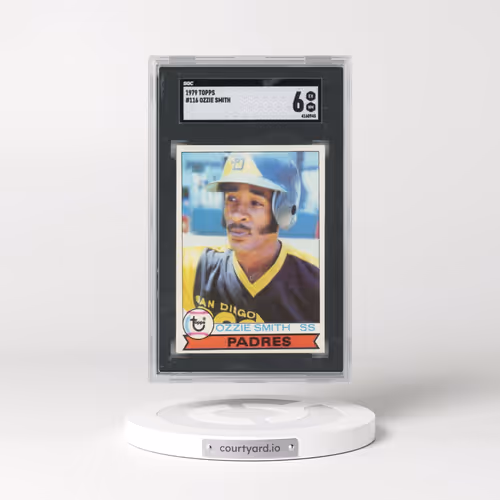 1979 Topps #116 Ozzie Smith (SGC 6 EX-MT)