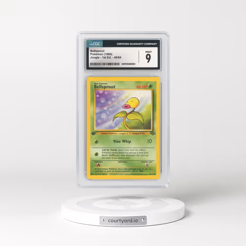 1999 Jungle #49 Bellsprout - 1st Edition (CGC 9 MINT)
