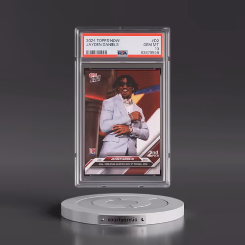 2024 Topps Now #D2 Jayden Daniels (PSA 10 GEM MINT)