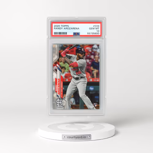 2020 Topps #229 Randy Arozarena (PSA 10 GEM MINT)