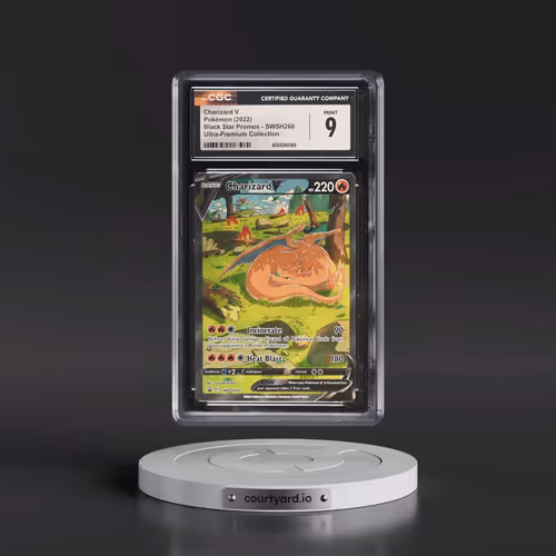 2017 Black Star Promos - Sword & Shield #SWSH260 Charizard V - Ultra-Premium Collection (Holo) (CGC