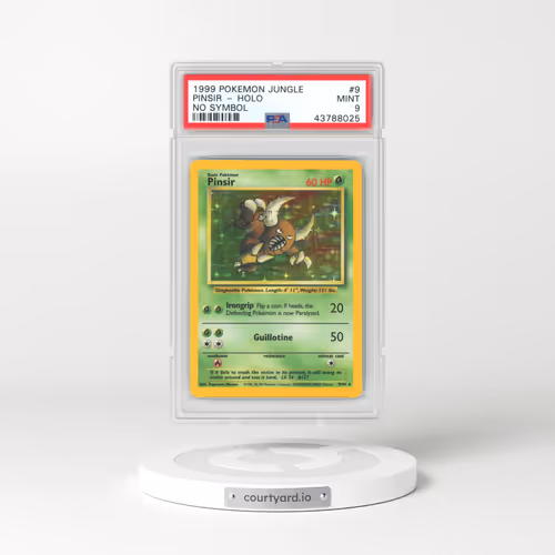1999 Jungle #9 Pinsir - Holo No Symbol (PSA 9 MINT)