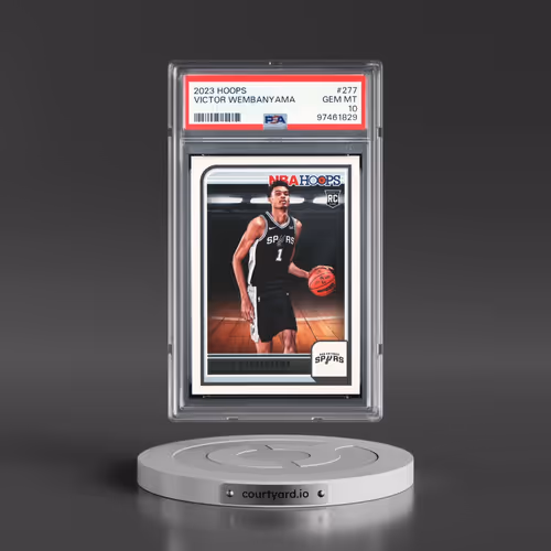 2023 Panini NBA Hoops #277 Victor Wembanyama (PSA 10 GEM MINT)