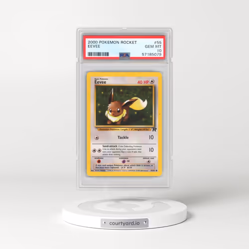 2000 Pokémon Rocket #55 Eevee (PSA 10 GEM MINT)