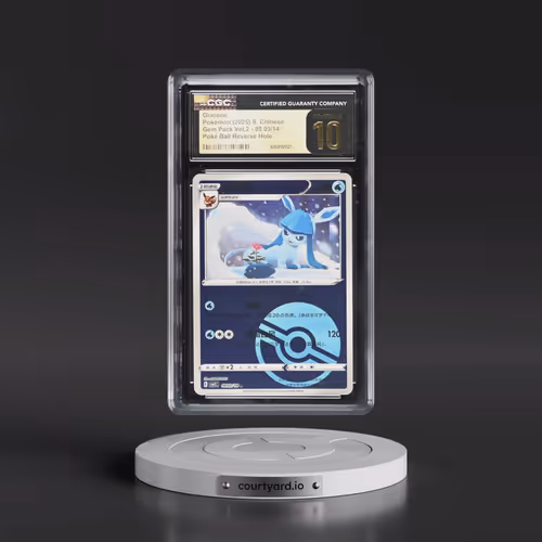 2025 Gem Pack Volume 2 - CBB2C - Simplified #08 03/14 Glaceon - Reverse Holo Poké Ball (CGC 10 PRIST