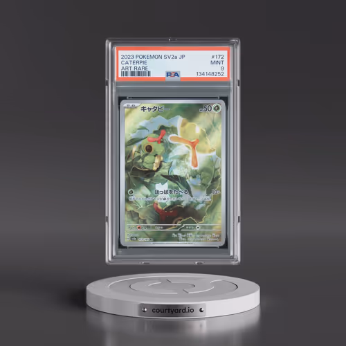 2023 Pokémon Sv2a-Pokemon 151 #172 Caterpie - Art Rare (PSA 9 MINT)