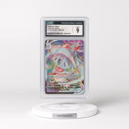 2022 Crown Zenith #066 Hatterene VMAX - Holo (CGC 9 MINT)