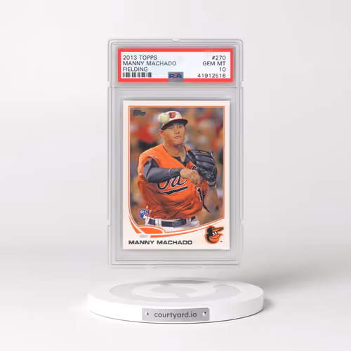 2013 Topps #270 Manny Machado - Fielding (PSA 10 GEM MINT)