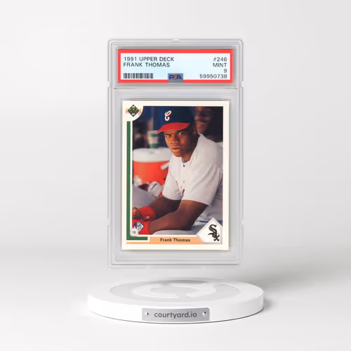 1991 Upper Deck #246 Frank Thomas (PSA 9 MINT)