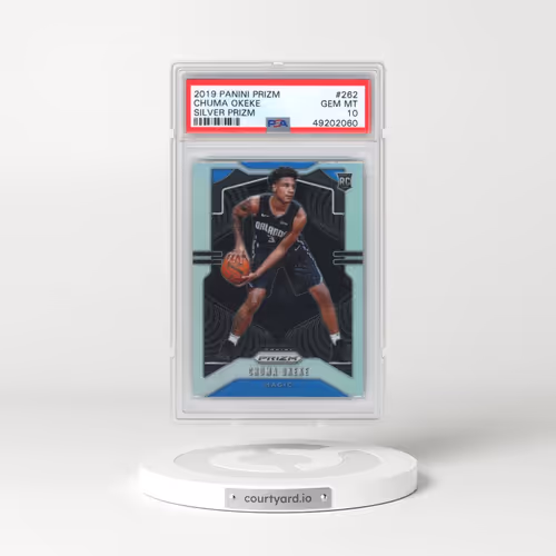 2019 Panini Prizm #262 Chuma Okeke - Silver Prizm (PSA 10 GEM MINT)