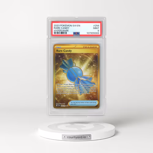 2023 Pokémon Svi EN-Scarlet & Violet #256 Rare Candy - Hyper Rare (PSA 9 MINT)