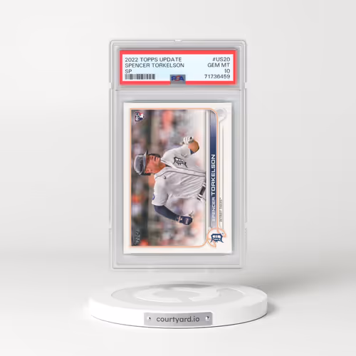 2022 Topps Update #US20 Spencer Torkelson - SP (PSA 10 GEM MINT)
