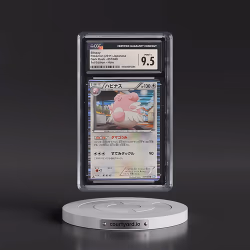 2011 Dark Rush #057/069 Blissey - 1st Edition Holo (CGC 9.5 MINT+)