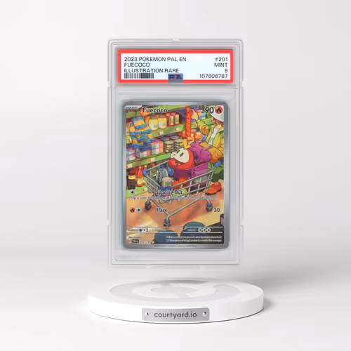 2023 Pokémon Pal EN-Paldea Evolved #201 Fuecoco - Illustration Rare (PSA 9 MINT)