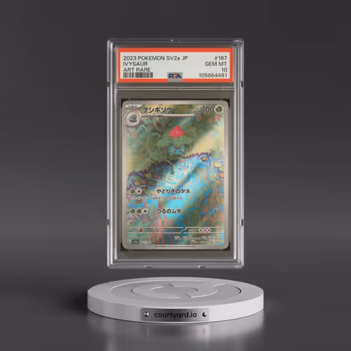 2023 Pokémon Sv2a-Pokémon 151 #167 Ivysaur - Art Rare (PSA 10 GEM MINT)