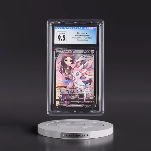 2022 Brilliant Stars #TG14/TG30 Sylveon V - Trainer Gallery Holo (CGC 10 GEM MINT)