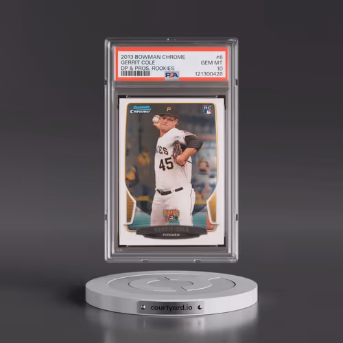 2013 Bowman Chrome Draft Picks & Prospects Rookies #6 Gerrit Cole (PSA 10 GEM MINT)