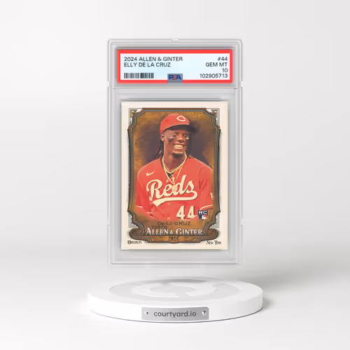 2024 Topps Allen & Ginter #44 Elly de La Cruz (PSA 10 GEM MINT)