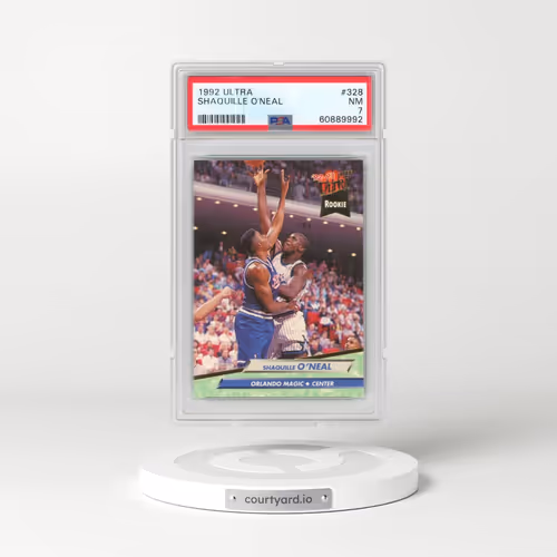 1992 Ultra #328 Shaquille O'Neal (PSA 7 NM)