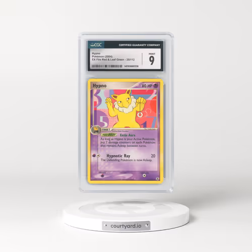 2004 EX Fire Red & Leaf Green #25/112 Hypno (CGC 9 MINT)