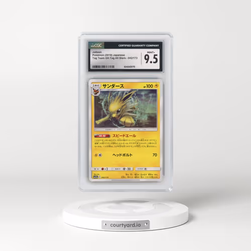 2019 Tag Team GX: Tag All Stars #042/173 Jolteon (CGC 9.5 MINT+)