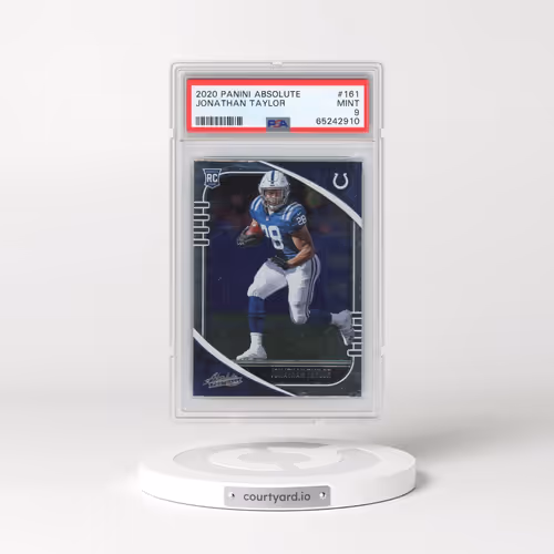 2020 Panini Absolute #161 Jonathan Taylor (PSA 9 MINT)
