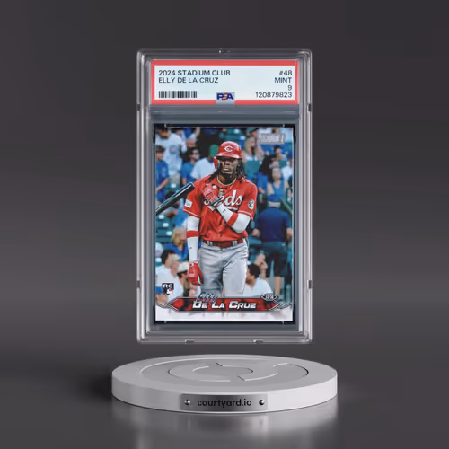 2024 Topps Stadium Club #48 Elly de La Cruz (PSA 9 MINT)
