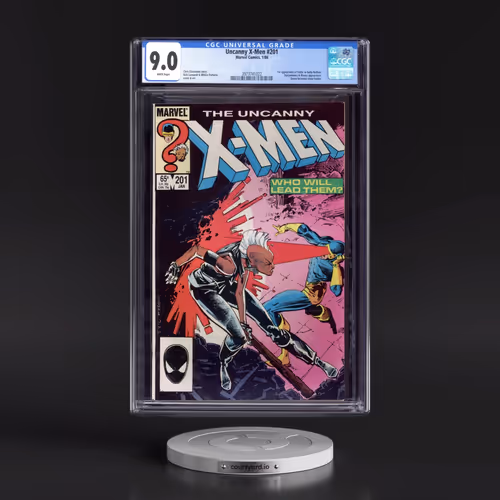 Uncanny X-Men #201 CGC 9.0 White Pages (Marvel Comics, 1/86) - Universal