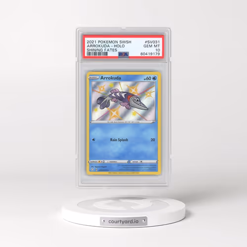 2021 Pokémon Sword & Shield Shining Fates #SV031 Arrokuda - Holo (PSA 10 GEM MINT)