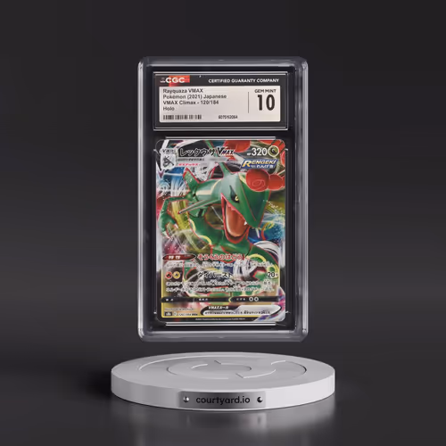 2021 VMAX Climax #120/184 Rayquaza VMAX - Holo (CGC 10 GEM MINT)