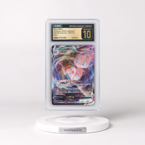 2022 VSTAR Universe #054/172 Mew VMAX - Holo (CGC 10 PRISTINE)