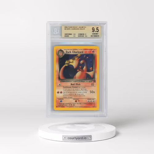 1999 Team Rocket #4 Dark Charizard - Holo (BGS 9.5 GEM MINT)